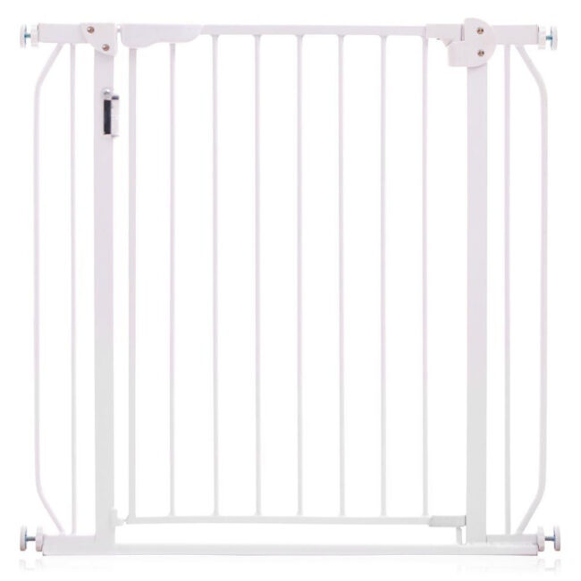 Baby Safe Baby Safe – Safety Gate With LED Light – 75x85cm – White in UAE
