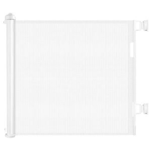 Baby Safe Baby Safe - Retractable Mesh Gate - White
