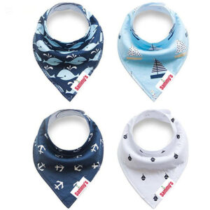 Eazy Kids Eazy kids – Bandana Bibs Set of 4 in UAE