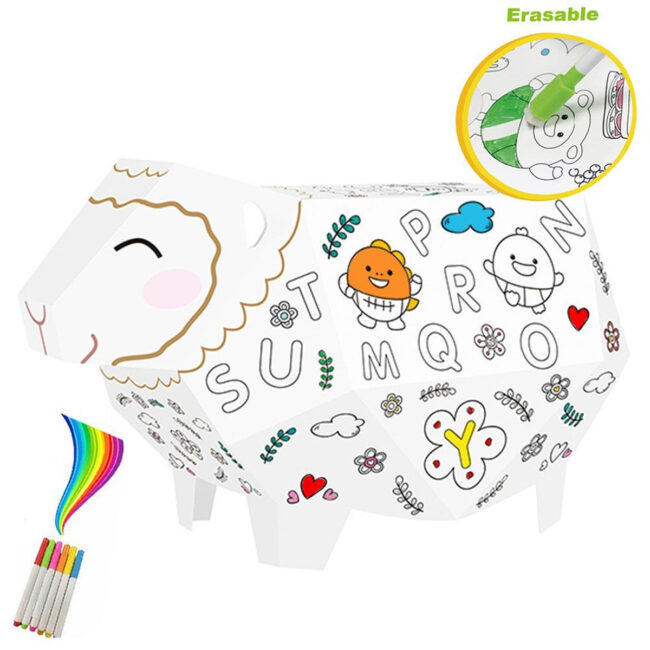 Eazy Kids Eazy Kids – Doodle Erasable ABCD Learner Sheep in UAE