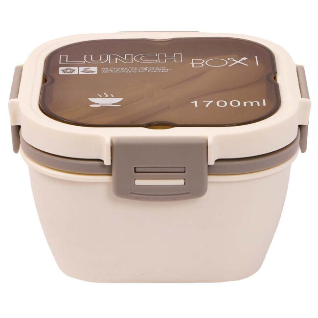 SAB-EZ_LB02_850WH-01.jpg Eazy Kids Eazy Kids – Lunch Box W/ Spoon & Fork – White in UAE