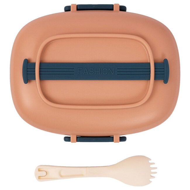 SAB-EZ_LB03_1320PI-01.jpg Eazy Kids Eazy Kids – 2 Compartment Lunch Box w/ Spoon 850ml – Brown in UAE