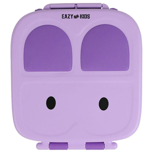 Eazy Kids Eazy Kids – Bento Lunch Box w/ Handle – Purple in UAE