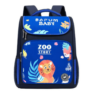 Eazy Kids Eazy Kids Leo School Bag Blue – 15.4 Inch in UAE