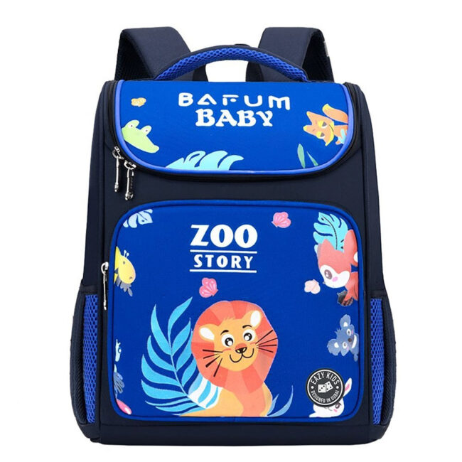 Eazy Kids Eazy Kids Leo School Bag Blue – 15.4 Inch in UAE