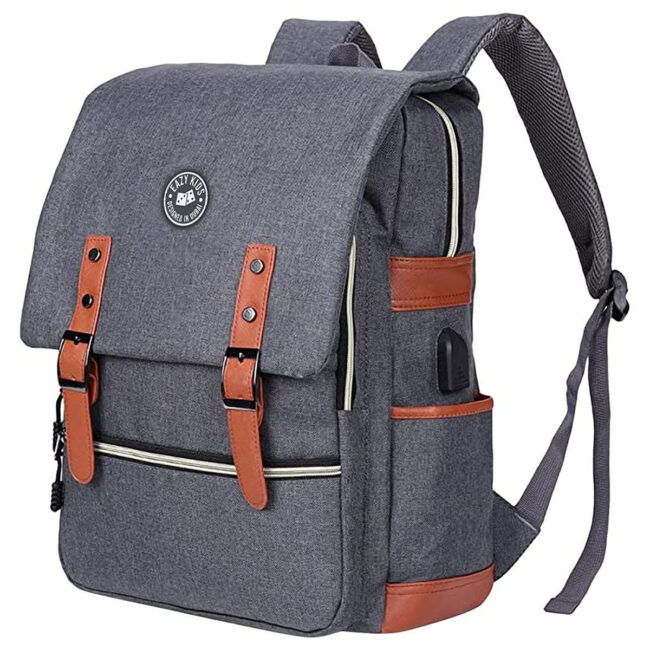 Eazy Kids Eazy Kids School Bag – Grey – 16.5 Inch in UAE