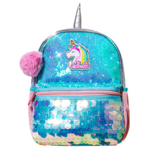 Eazy Kids Eazy Kids – Unicorn Sparkle Backpack – 12-Inch – Green in UAE