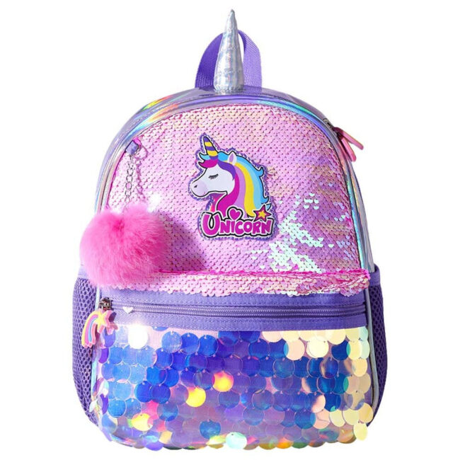SAB-EZ_SBP_UPI-01.jpg Eazy Kids Eazy Kids – Unicorn Sparkle Backpack – 12-Inch – Pink in UAE