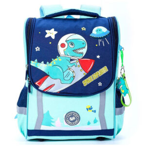 Eazy Kids Eazy Kids School Bag Dino In Space Green – 14.6 Inch in UAE