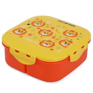 Eazy Kids Eazy Kids Square Bento Lunch Box – Tiger Yellow – 3C in UAE