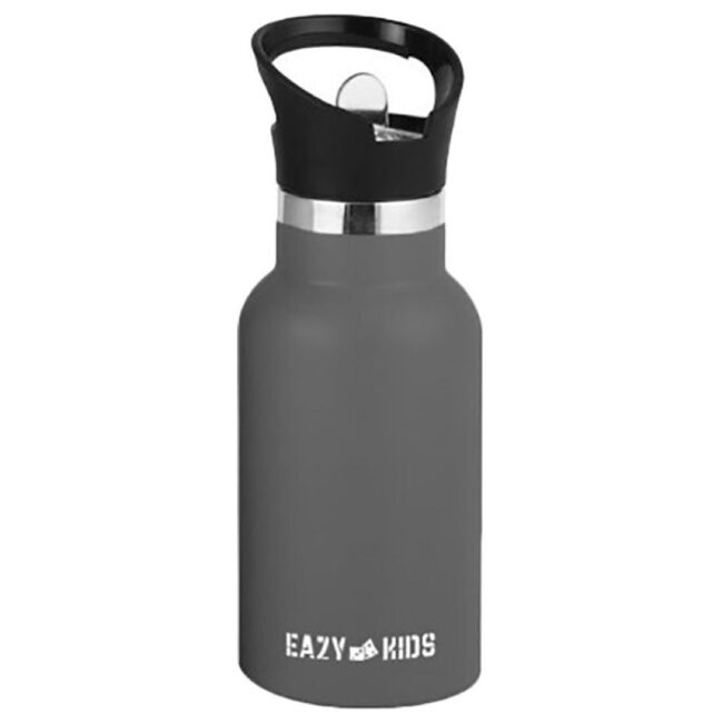 SAB-EZ_SSWB_350GY-01.jpg Eazy Kids Eazy Kids – Stainless Steel Water Bottle 350ml – Grey in UAE