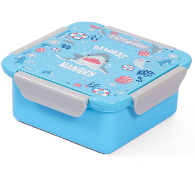 Eazy Kids Eazy Kids – Shark Lunch Box 650ml – Blue in UAE