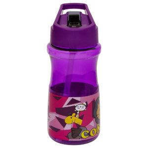 Eazy Kids Eazy Kids – Water Bottle w/ Straw 500ml – Purple in UAE