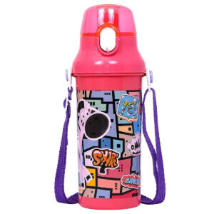 Eazy Kids Eazy Kids – Water Bottle 600ml – Pink in UAE