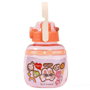 Eazy Kids Eazy Kids – Water Bottle W/ Handle 800ml – Orange in UAE