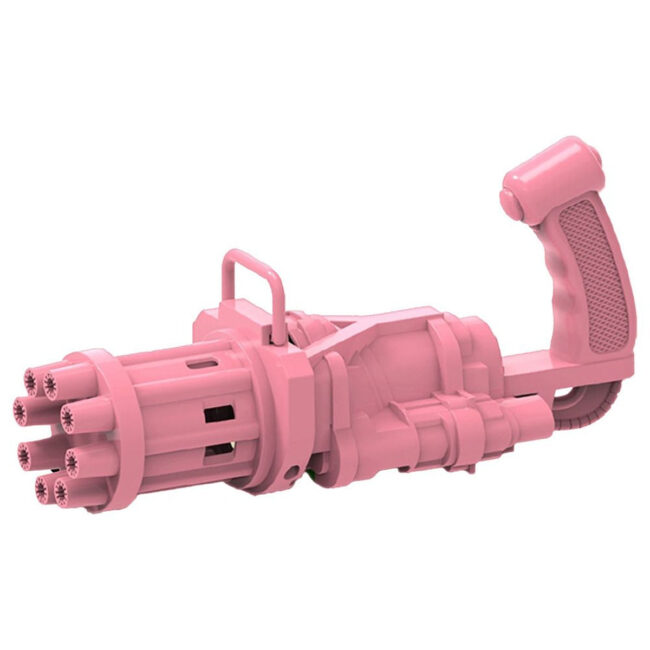 Little Story Little Story – 8 Holes Bubble Machine Kids Gun – Pink in UAE