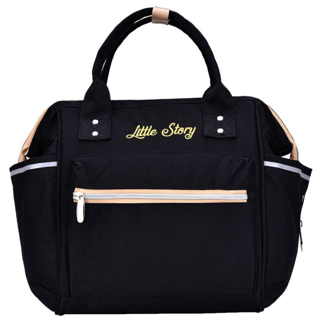 SAB-LS_ADP_BL-01.jpg Little Story Little Story Ace Diaper Bag – Black in UAE