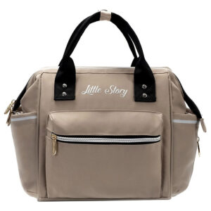 Little Story Little Story – Ace Diaper Bag – Beige in UAE