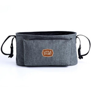 Little Story Little Story – Bronx Stroller Organizer – Grey in UAE