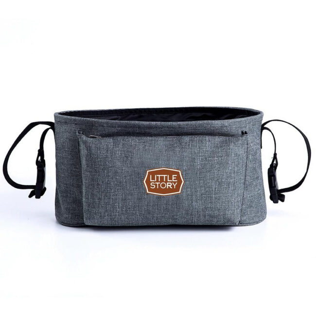 Little Story Little Story – Bronx Stroller Organizer – Grey in UAE