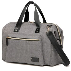 Little Story Little Story - Zera Mom Dad Diaper Bag - Grey