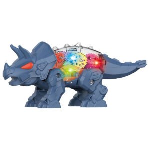 Little Story Little Story - Electric DIY Gear Dinosaur - Blue