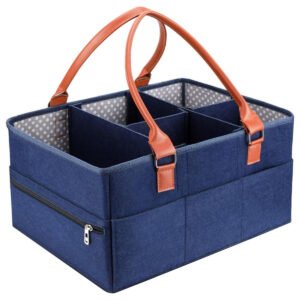 Little Story Little Story - Premium Diaper Caddy - Blue