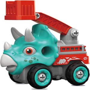 Little Story Little Story Kids Toy Mini Dinosaur Truck with Remote Control Green