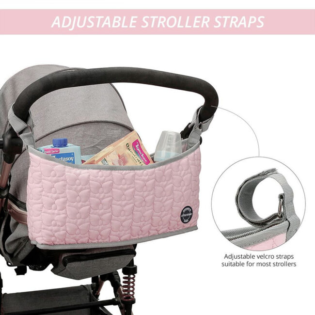 Little Story Little Story – Premium Stroller Bag – Pink in UAE