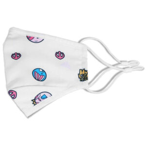 Nohoo Nohoo Kids – Reusable Face Mask – White in UAE