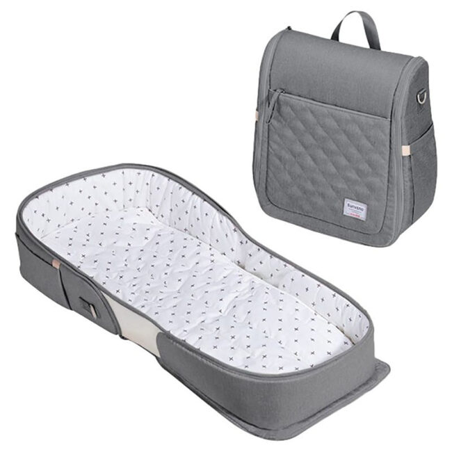 Sunveno Sunveno – Portable Baby Bed & Bag – Grey in UAE