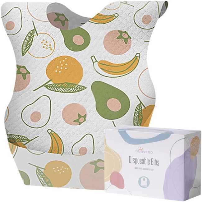 SAB-SN_DIBB_FU-01.jpg Sunveno Sunveno Disposable Baby Bibs 20 pcs Fruit in UAE