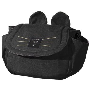 Sunveno Sunveno - Meow Stroller Diaper Bag - Black