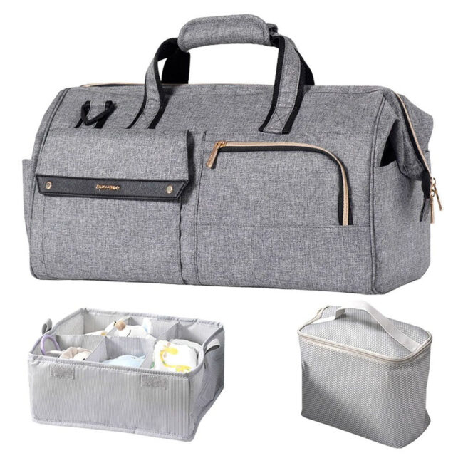 Sunveno Sunveno 3-in-1 Travel Bag – Grey in UAE