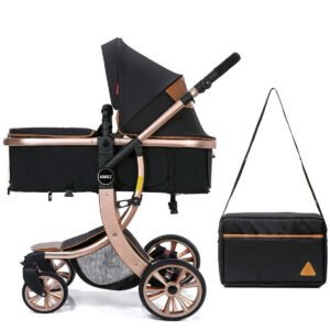 Teknum Teknum - 3in1 Luxury Pram Stroller - Story - Black