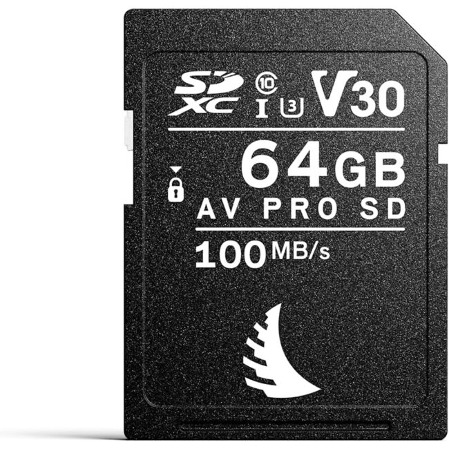 ab-avp064sdv30-01.jpg AngelBird Angelbird AV PRO SD MK2 Card 64GB, UHS-I / V30 / U3 / Class 10, Read:100 MB/s Write:52 MB/s 4k in UAE
