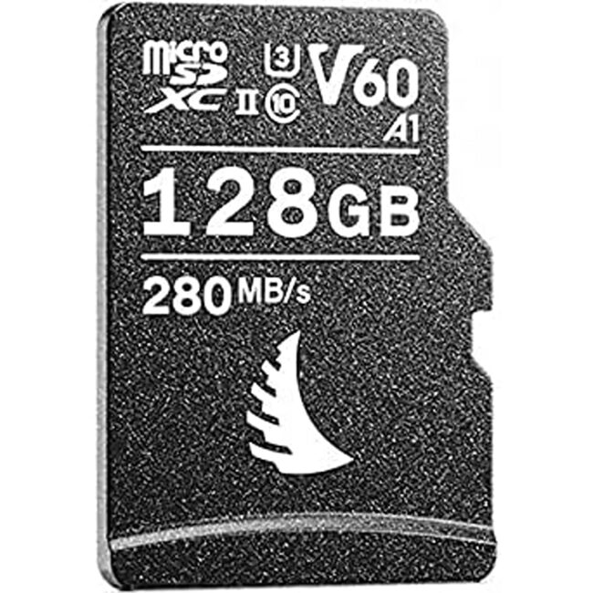 ab-avp128msdv60-01.jpg AngelBird Angelbird AV PRO microSDXC Card 128GB, UHS-II / V60 / U3 / C10 / A1, Read: 260 MB/s, Write: 140 MB/s in UAE