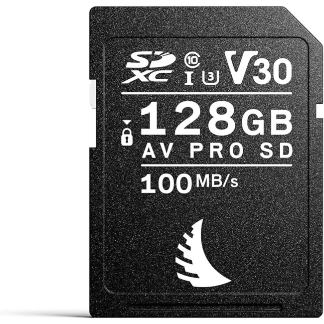 AngelBird Angelbird AV PRO SD MK2 Card 128GB, UHS-I / V30 / U3 / Class 10, Read:100 MB/s Write:92 MB/s  4k in UAE