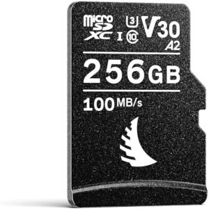 AngelBird Angelbird AV PRO microSDXC Card 256GB, UHS-I / A2 / V30 / U3 / Class 10, Read:100 MB/s Write:90 MB/s  4k