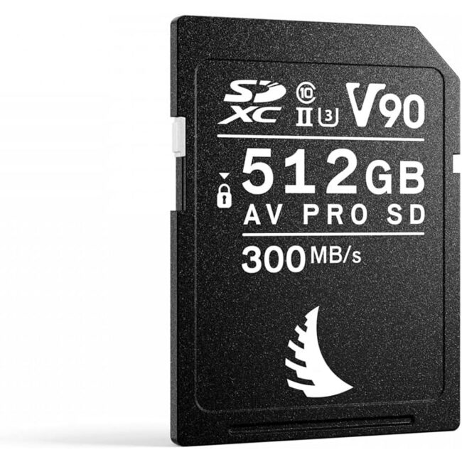 ab-avp512sdmk2v90-01.jpg AngelBird Angelbird AV PRO SD MK2 Card 512GB, UHS-II / A2 / V90 / U3 / Class 10, Read:300 MB/s Write:280 MB/s 4k in UAE