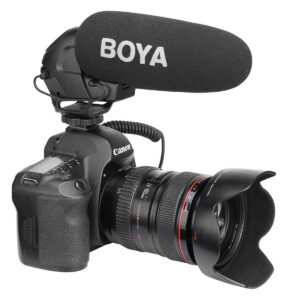 Boya BY-BM3031 On-Camera Supercardioid Shotgun Microphone