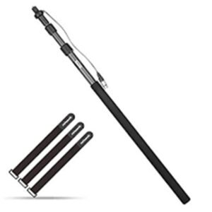 Boya Universal Carbon Fiber Boompole with Internal XLR Cable