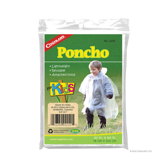 Coghlans Poncho For Kids. in UAE