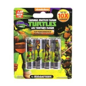 Dc Comics Tmnt 4 X Aa/Lr6 Alkaline - Multi Color