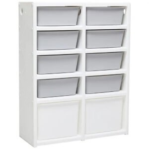 Ifam Mypick Modular Organizer 2-Level (Double - Gray/White)