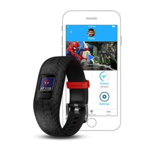 Garmin VIVOFIT JR2, WW, ADJUSTABLE, SPIDER-MAN, BLACK