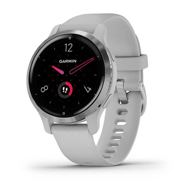 Garmin VENU 2S SILVER BEZEL WITH MIST GRAY CASE AND SILICONE BAND in UAE
