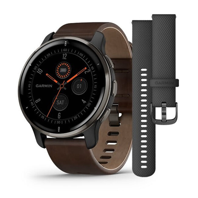 gar-010-02496-15-01.jpg Garmin VENU 2 PLUS, GPS, BLACK + SLATE, LEATHER, EMEA/ANZ in UAE