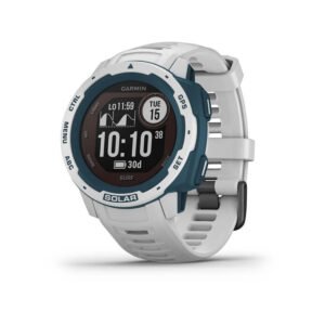 Garmin Instinct Solar Surf, Solar-powered Rugged Outdoor Smartwatch with Tide Data and Dedicated Surfing Activity, Cloudbreak