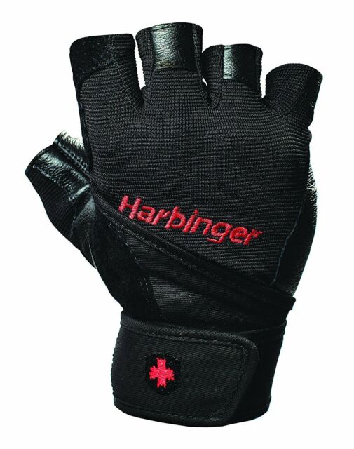 hrb-336-01.jpg Harbinger Gym Exercise Pro Wristwrap – Black – 360036 in UAE